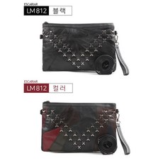 시크한 징박힌 휴대폰수납 가죽 크로스백 여성모던가방