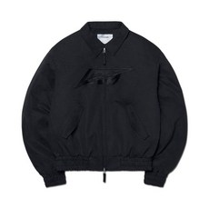 노매뉴얼 NOMANUAL SPEED BOMBER JACKET - BLACK - 스피드바머