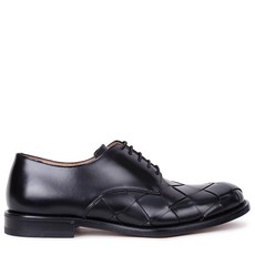 [Bottega Veneta]보테가베네타 19FW 블랙 인트레치아토 레이스업 더비 슈즈 578272 VBPB1 1000