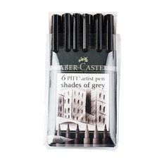 파버카스텔 아티스트펜 shades of grey 6입