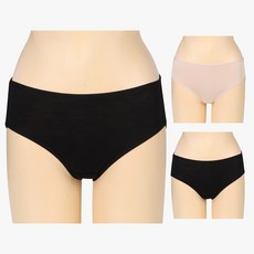 애니바디 [3PACK] 모달 3매입 팬티- 블랙 베이직 ANPD23A36 NC청주점