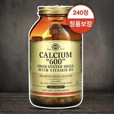 솔가 칼슘 600 타블렛, 240정, 1개