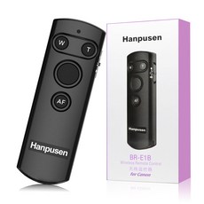카메라호환 리모컨 셔터버튼 셔터 EOS R10 M6II 6DII T7i T8i 77D SL2 SL3 G5XII G7XIII SX70HS 캐논 BR-E1, 한개옵션0, 1개