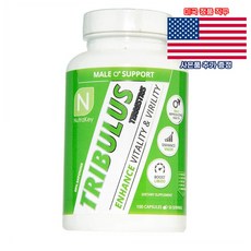 Nutrakey 트리뷸러스 테레스트리스 100정 뉴트라키 Tribulus Terrestris 미국 직구 사은품 추가증정, 1개