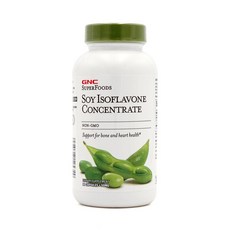 GNC 슈퍼 푸드 소이 이소플라본 컨센트레이트 50mg 캡슐, 90캡슐, 1개