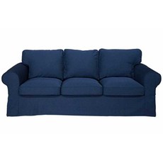 Smint 엑토르프커버 EKTORP 엑토 소파 이케아 리폼덮개, 릴라 그레이 3인용 커버