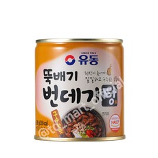 유동 뚝배기 번데기탕 구수한맛, 280g, 6개