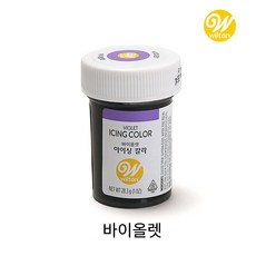 윌튼 NEW 아이싱칼라 바이올렛, 28.3g, 1개