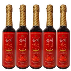 우리랑 프리미엄 꽃게액젓 얼큰한맛 이영자파김치레시피, 5개, 500ml