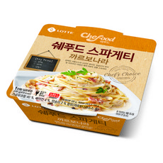 쉐푸드 까르보나라 냉동 스파게티, 220g, 5개