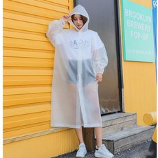 먹신조 EVA 레인코트 남녀공용 우비 4종