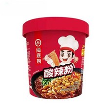 하이디라오 쏸라펀 haidilao 산라탕 중국 컵라면, (1통)온천면 144g