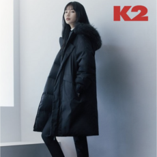 K2 역시즌 씬에어 롱 패딩 KWW22570 구스 다운 여성