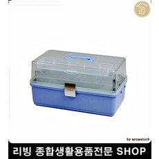 넓은수납구급함 미대생 재료 아트키트 애니박스 튼튼한구급상자 수납력좋은구급함 약통, WHIET