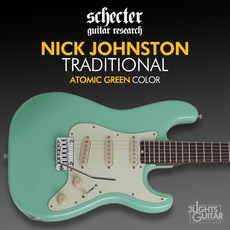 [공식대리점] Schecter NICK JOHNSTON TRADITIONAL Atomic Green / 쉑터 닉 존스톤 트래디셔널 / 부산 삼광악기