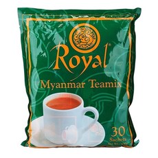 미안마 로얄 티믹스 밀크티 Royal Myanmar Teamix Milk Tea 600g, 20g, 1개, 30개입