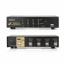 NEXT-7004KVM-4K 4대1 USB HDMI2.0 4K KVM 스위치