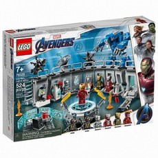 레고 76125 어벤져스 아이언맨 연구소 [정품 국내배송] LEGO® 76125 Marvel Super Heroes, 혼합 색상, 1개