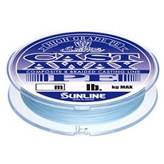 산 라인 (SUNLINE) PE 라인 솔티 메이트 캐스트 어웨이 200m 30lb 펄 블루