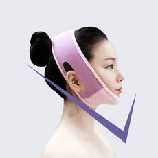 [아데미] 이즈코리아 브이코르셋 얼굴 불독살 이중턱 턱살관리 리프팅 브이라인 V밴드, 스킨베이지, 없음, 1개