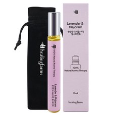힐링팜스 라벤더 & 마조람 아로마오일 롤온 12ml, 1개