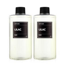 JSP디퓨저 1000ML(500ML1+1)리필액, 라일락, 2개, 500ml