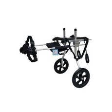 강아지휠체어 슬개골 바퀴 재활 애견휠체어 노견 보행기 보조기 2륜, XXXL (50kg+), 1개