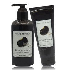 네이처리퍼블릭 블랙빈 샴푸300ml + 트리트먼트 200ml