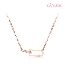 다이아미목걸이