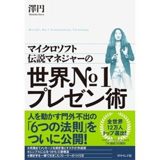 마이크로 소프트 전설 매니저의 세계 №1 프리젠 테이션 기술, 단일옵션