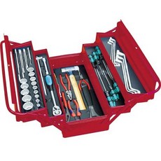 토라 스코 中山 (TRUSCO) TRUSCO EVA Foam Black x Orange 3 Tier Tool Box TIT44SBKF4, One Color_TIT44SBKF4, One Color_TIT44SBKF4