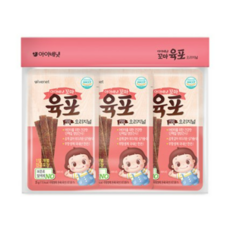 아이배냇 꼬마 육포, 돈육맛, 105g, 4개