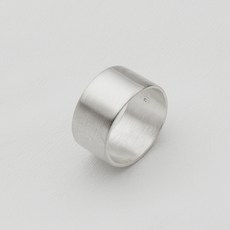 엔주 10mm 무광 925실버반지 평반지 은반지