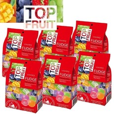 탑젤리 베트남 믹스젤리 다낭한시장 오리지날 TOP FRUIT COOWY 320G X 6, 6개