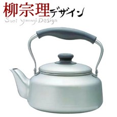 야나기 소리 Sori Yanagi 스테인리스 케틀 IH 호환 2.5L 주전자, 무광, 2.5Lml