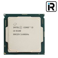 코어I3 9세대 인텔 코어 I3 9100 I3-9100 CPU 커피레이크 리프레시