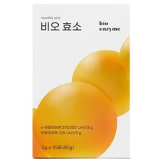 곡물 발효 효소 비오효소 3g, 45g, 1개