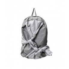 IUGAMAKARAS 이우가마카라스 Knotted Backpack (Nylon-Silver)