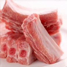 (배터짐) 굿맛 돼지쪽갈비 쪽갈비 돼지갈비 (일요일&당일발송), 1kg, 1개