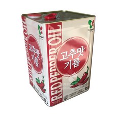 영미 고추맛기름 15L 향미유 대용량 업소용, 1개