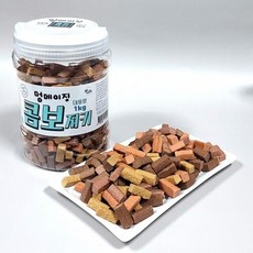 대용량 소프트 혼합 콤보 간식 1kg 강아지용품 치와와, 1개 - 강아지간식1kg