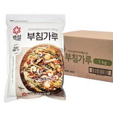 백설 부침가루, 1kg, 10개