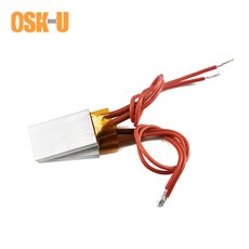 35x21x5mm 히터 요소 36 110V 온도 조절 PTC 발열체 220 230C PTC 전기 히터 플레이트 핸드 드라이어용 2, 48V 220C 6-35W, 1개