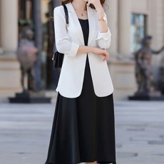 여성 심플 노버튼 데일리 자켓 가디건 여름 봄아우터