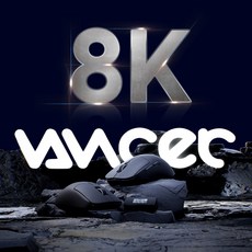 밴서 트래쉬 그루브 초경량 LED 8K 무선 게이밍 마우스, GROOVE, 블랙