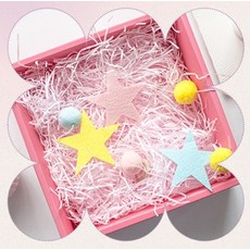 해피조이 종이 스타핑 완충제 종이완충재, 스카이 30g