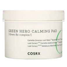 Cosrx Green Hero Pad 코스알엑스 원스텝 그린 히어로 카밍 패드 70매 2팩, 단일상품