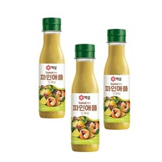 CJ 백설 파인애플 샐러드소스, 250g, 3개