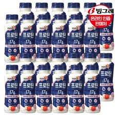 [빙그레]요플레 프로틴 드링크 210g x 24개 /단백질/유산균, 210ml