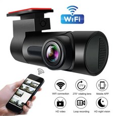 블랙박스 미니 5 UHD DVR 안드로이드 자동차 히든 카메라 4K 내장 1920x1080P GPS 차량 주차 드라이브 비디오 와이파이 레코더 24H R5O5, 1)black, 1개
